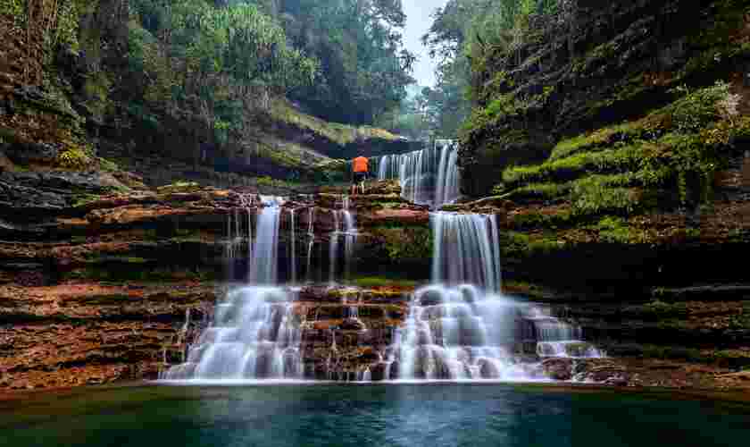 Wei Sawdong Falls-place to visit in sohra