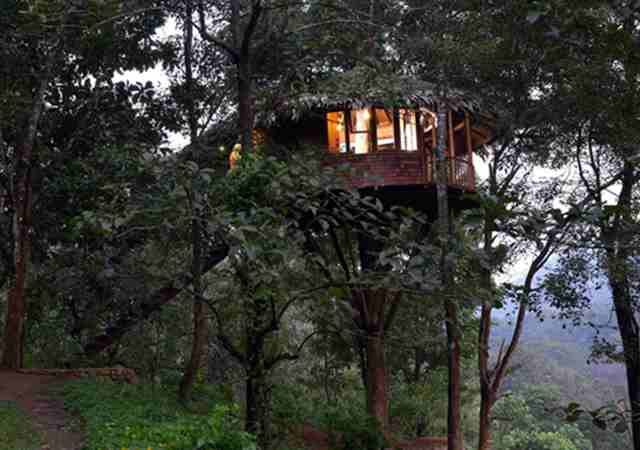 Treehouses mawlynnong village